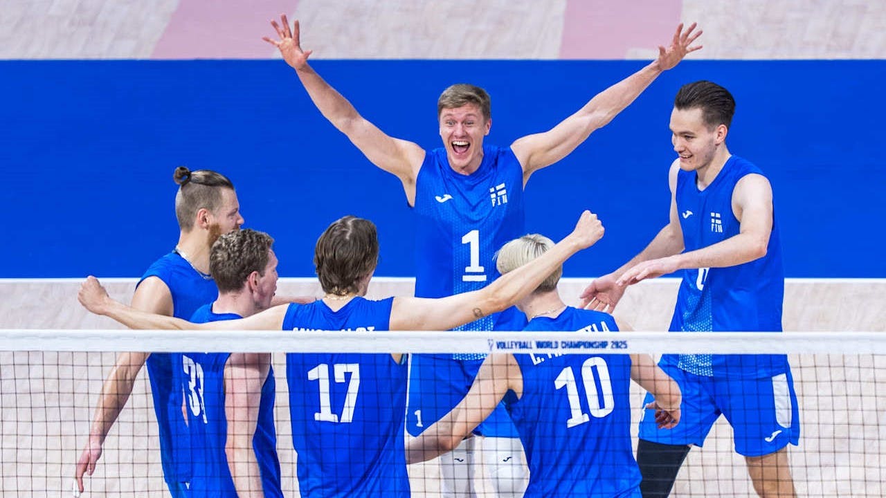 Finland beats Korea in four sets to keep knockout hopes alive at FIVB World Championship